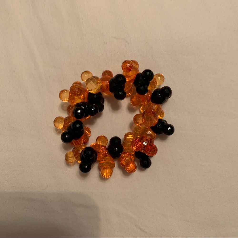 Disney Parks Mickey Mouse Icon Halloween Bracelet